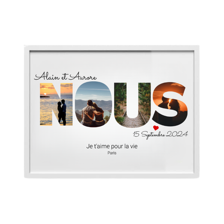 Anima gemella: tela personalizzata