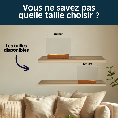 Famille - Plaque Cristal Acrylique