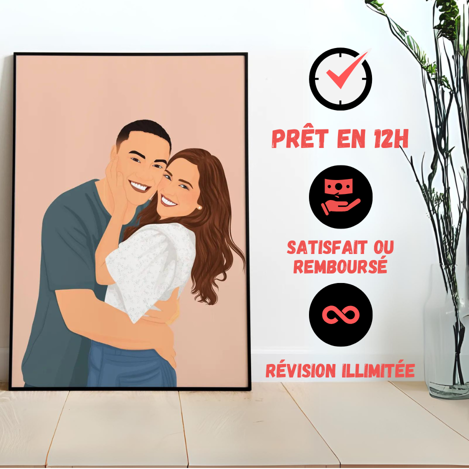 Anima gemella: tela personalizzata