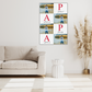 Papa-Buchstaben – personalisierte Leinwand