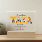 La meilleure TATA - Plaque Cristal Acrylique