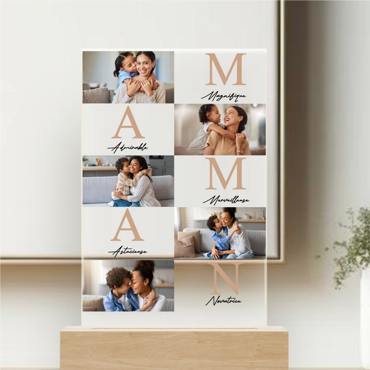 Mamma - Targa personalizzata