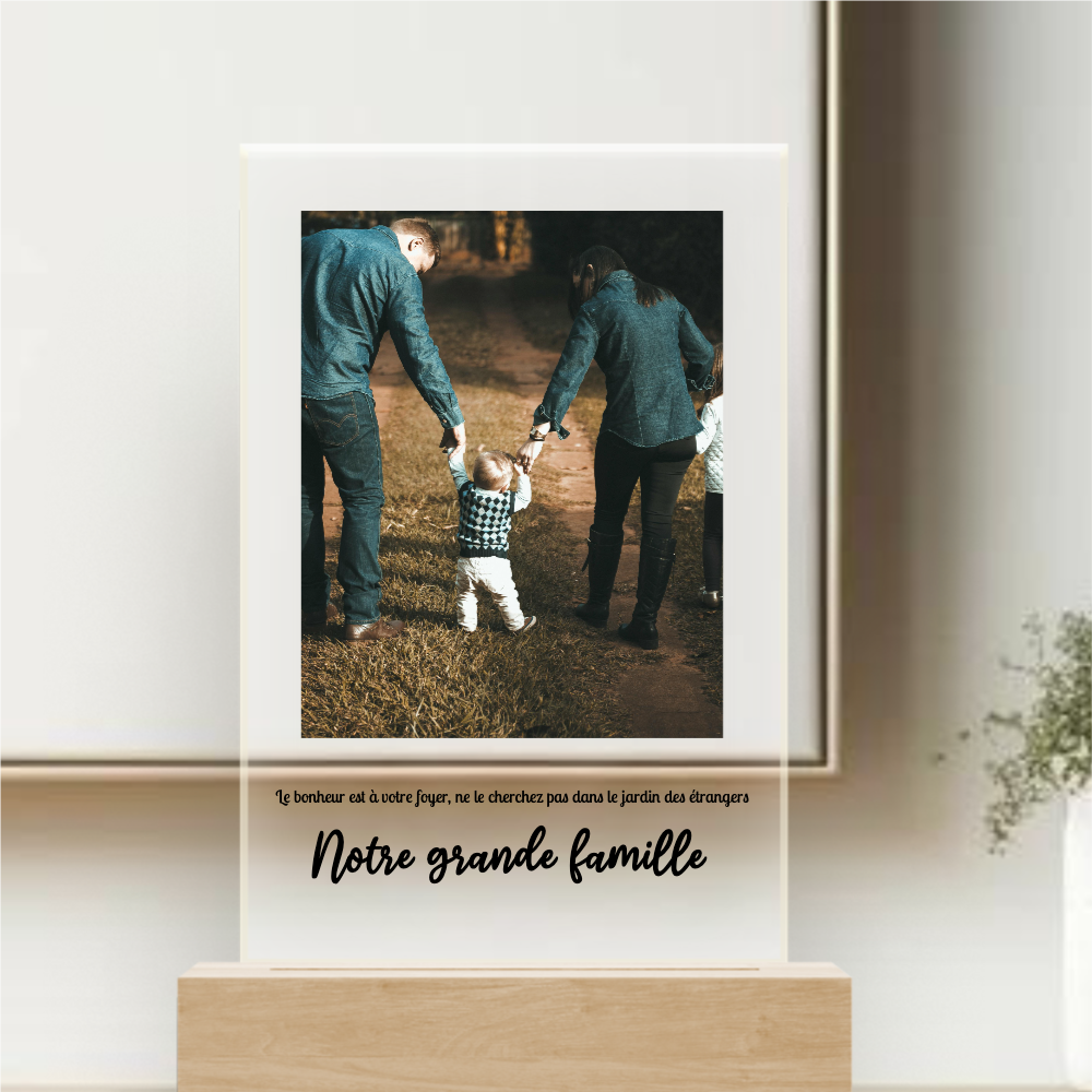 La Nostra Famiglia - Targa personalizzata