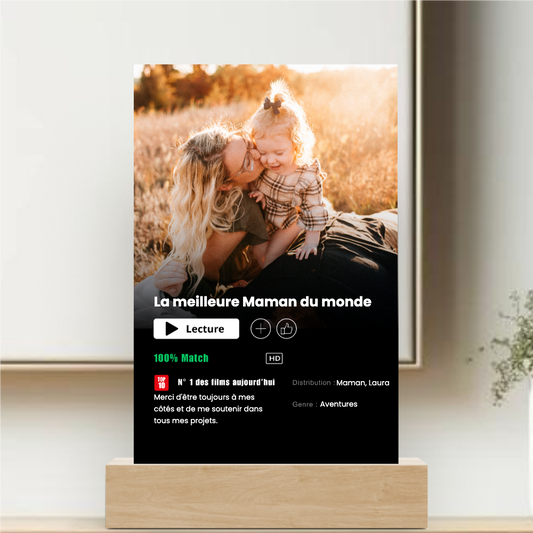 Netflix Ed. Mamma - Targa personalizzata