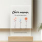 Bouquet di famiglia - Targa personalizzata