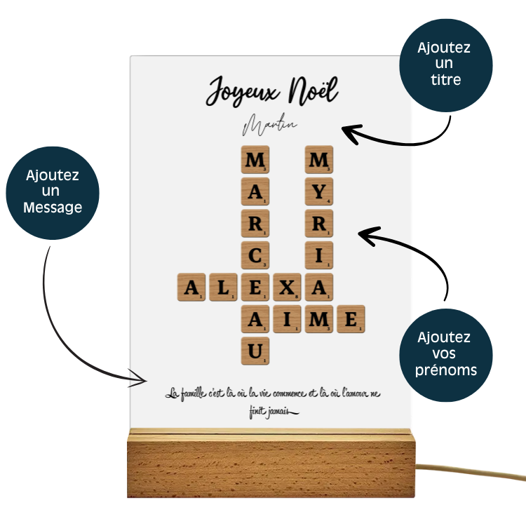 Wir - Personalisierte Plakette